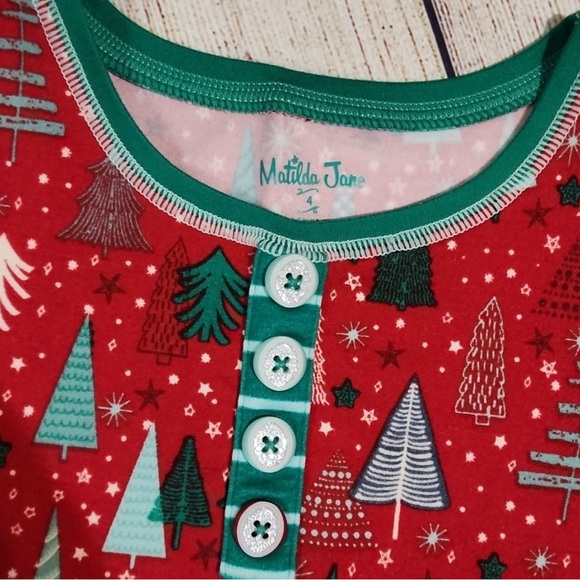 Matilda Jane “Klarna” Girls buttery soft Christmas PJs - Size 14 - Picture 4 of 7